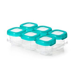 Buy teal Oxo Tot Baby Blocks Freezer Storage Containers 2oz/60ml