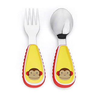 Buy monkey Skip Hop Zoo Utensils Fork & Spoon