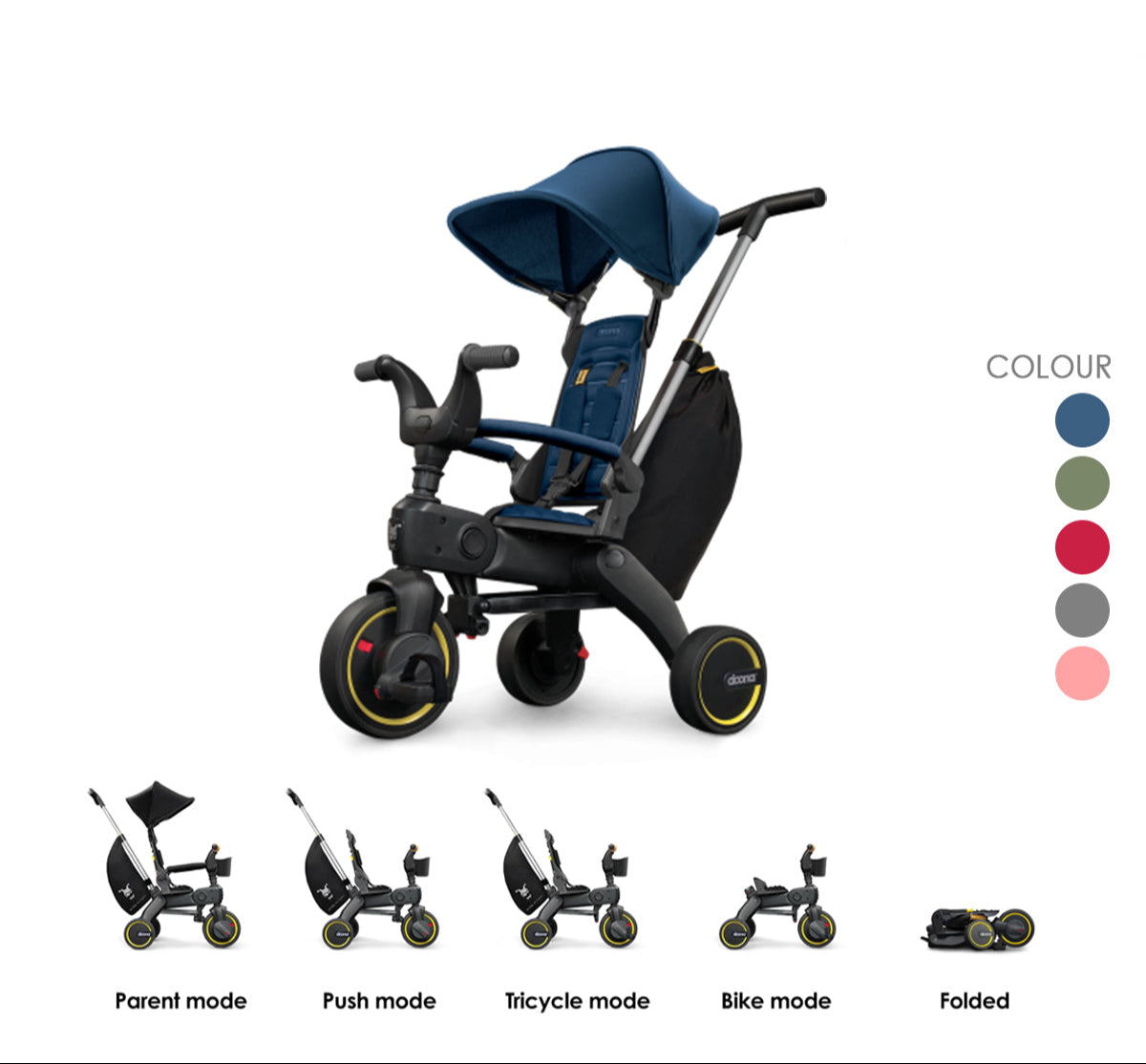 doona Liki Trike S3バケーションセットリキトライク カーキ Doona Liki Trike S3 (1 Year International Warranty) | Baby Kingdom