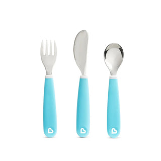 Buy blue Munchkin Splash Fork Knife Spoon