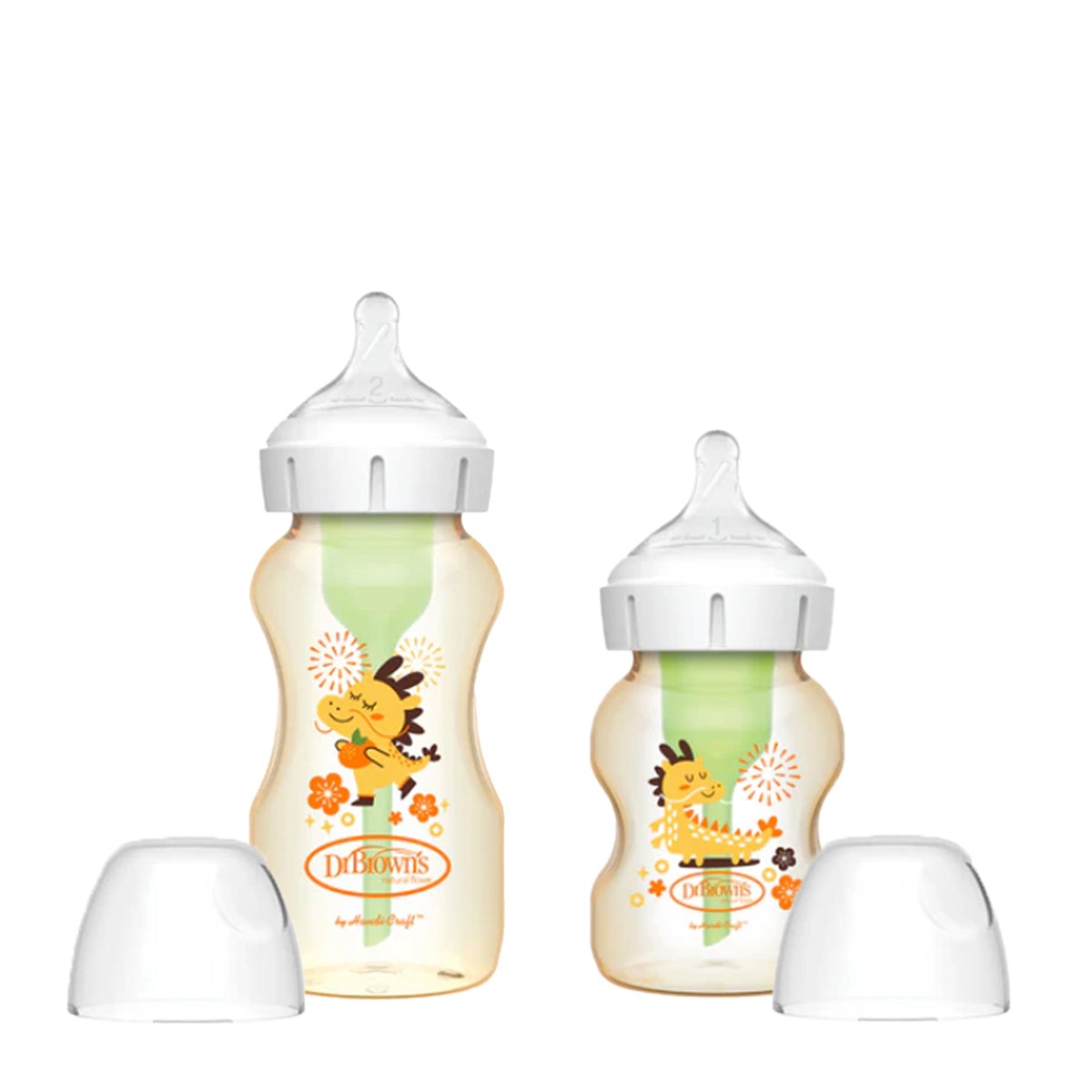 DR. BROWN'S Options+ Wide Neck PPSU Bottle w/L2 Nipple