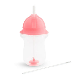 Buy pink Munchkin Any Angle Click Lock Weighted Straw Cup 10oz (295ml)