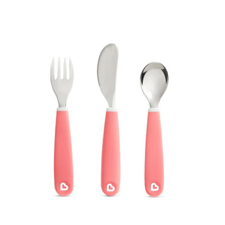 Buy pink Munchkin Splash Fork Knife Spoon