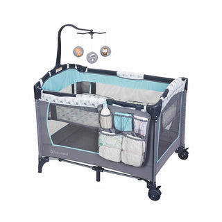 Baby Trend EZ Rest Nursery Center Playpen - Leaf Geo