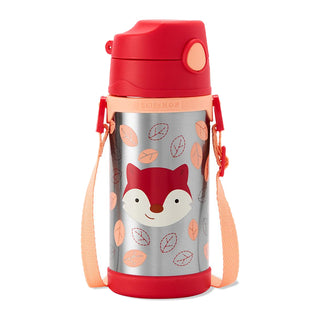 Buy fox Skip Hop Zoo Insulated Stainless Steel Straw Bottle Collection