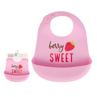 Buy berry-sweet Hudson Baby 1pc Silicone Bib