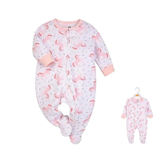 Buy coral-unicorn Hudson Baby 1pc Sleepsuit (0-3M/ 3-6M/ 6-9M)