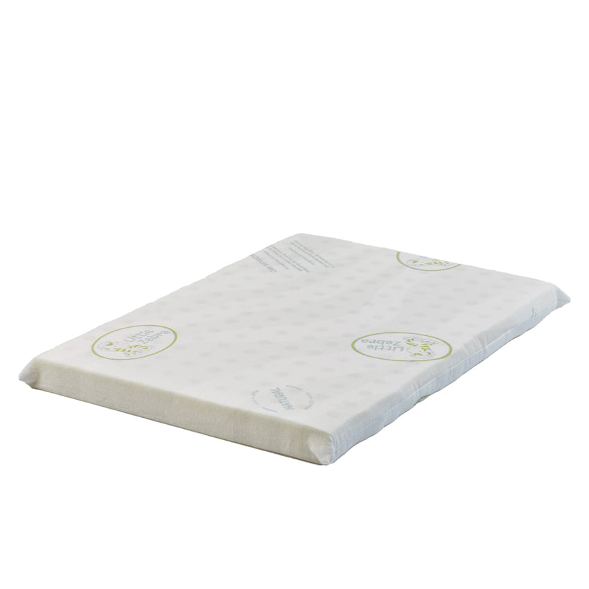 Little Zebra 100 Natural Latex Baby Flat Pillow With Case (018Mths