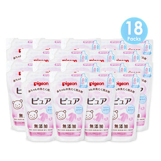 Buy 18-packs Pigeon Japan Baby Laundry Pure Detergent 720ml Refill Packs (1 Refill/3Refills/6 Refills/9 Refills/12 Refills/18 Refills)(Promo)