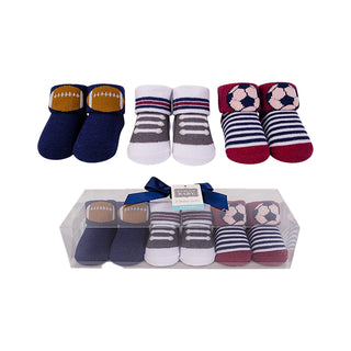 Buy football Hudson Baby 3 Pair Socks Gift Set