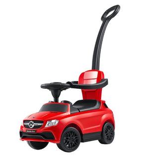 Buy red Children Ride On Mercedes-Benz Push Car With Push Handle