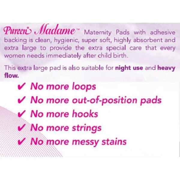 Pureen Madame Maternity Pads -2 Packs