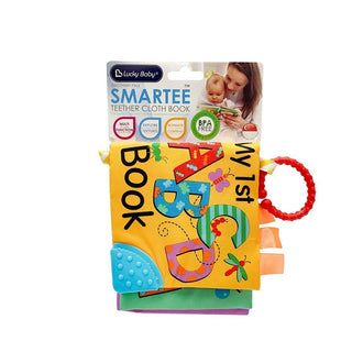 Lucky Baby Smartee Teether Cloth Book (Alphabet / Number/ Animal)