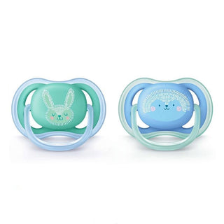 Buy blue Philips Avent Ultra Air Pacifier 6-18m - 2pcs