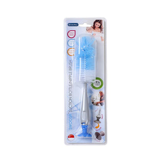 Buy blue Lucky Baby Swoosh 2in1 Suction Bottle/Nipple Brush