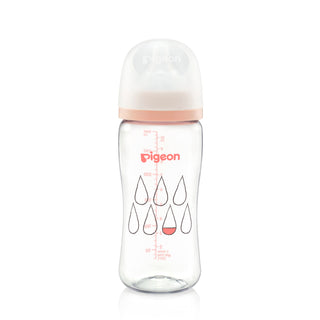 Buy dewdrop-300ml-3-m [NEW] Pigeon SofTouch™ T-Ester Nursing Bottle (Wide-Neck)(200ml/300ml)