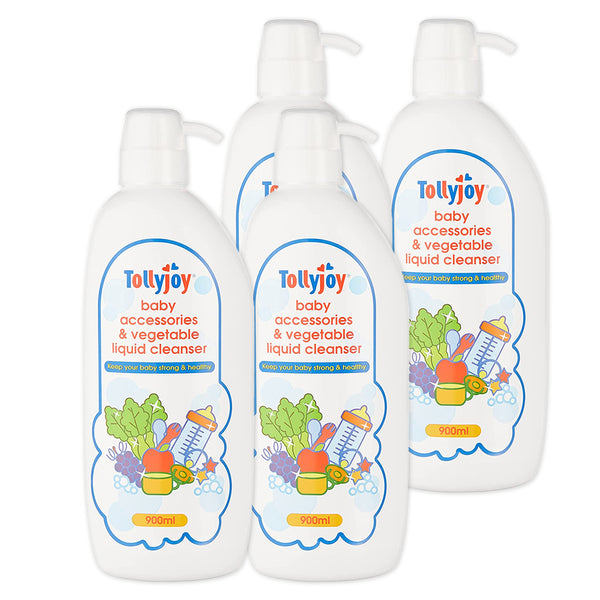 Tollyjoy Baby Accessories and Vegetable Liquid Cleanser 900ml (2 / 4 / 6 / 8 bottles) (Promo)