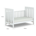 Australia Boori Daintree Premium Convertible Cot Bed + FREE Toddler Bed Guard