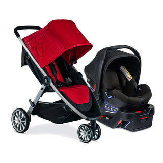 Buy cardinal-e-black Britax B-Lively stroller & B-safe 35 Car Seat Travel System
