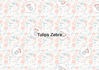 Buy bolster-case-tulips-zebra Little Zebra Latex Baby Bolster