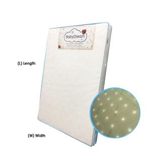 Babydreams Mattress With Holes - 28x41x3inch