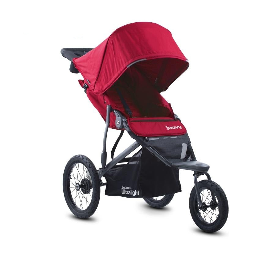 Joovy Zoom 360 Ultralight Stroller- Red | Baby Kingdom Pte Ltd