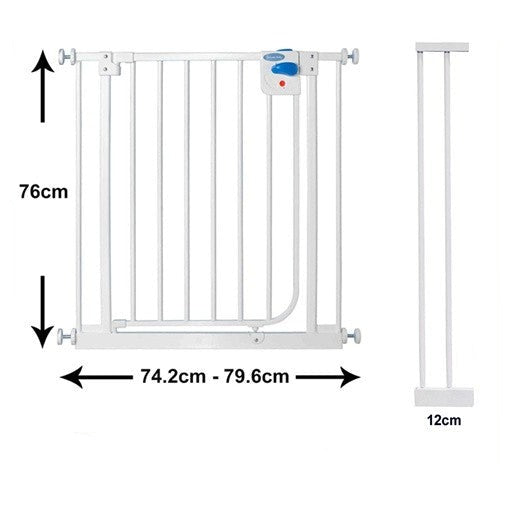 Lucky Baby SG03 Smart System Swing Back Steel Gate Extension