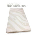 Little Zebra Latex Large Baby Cot Mattress - With Optional Soft Bamboo Cover