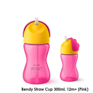 Buy scf798-00-pk-pink Philips Avent Bendy Straw Cup 300ml 12m