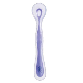 Nuby Silicone Soft Head Spoon (Green/ Purple/ Pink)