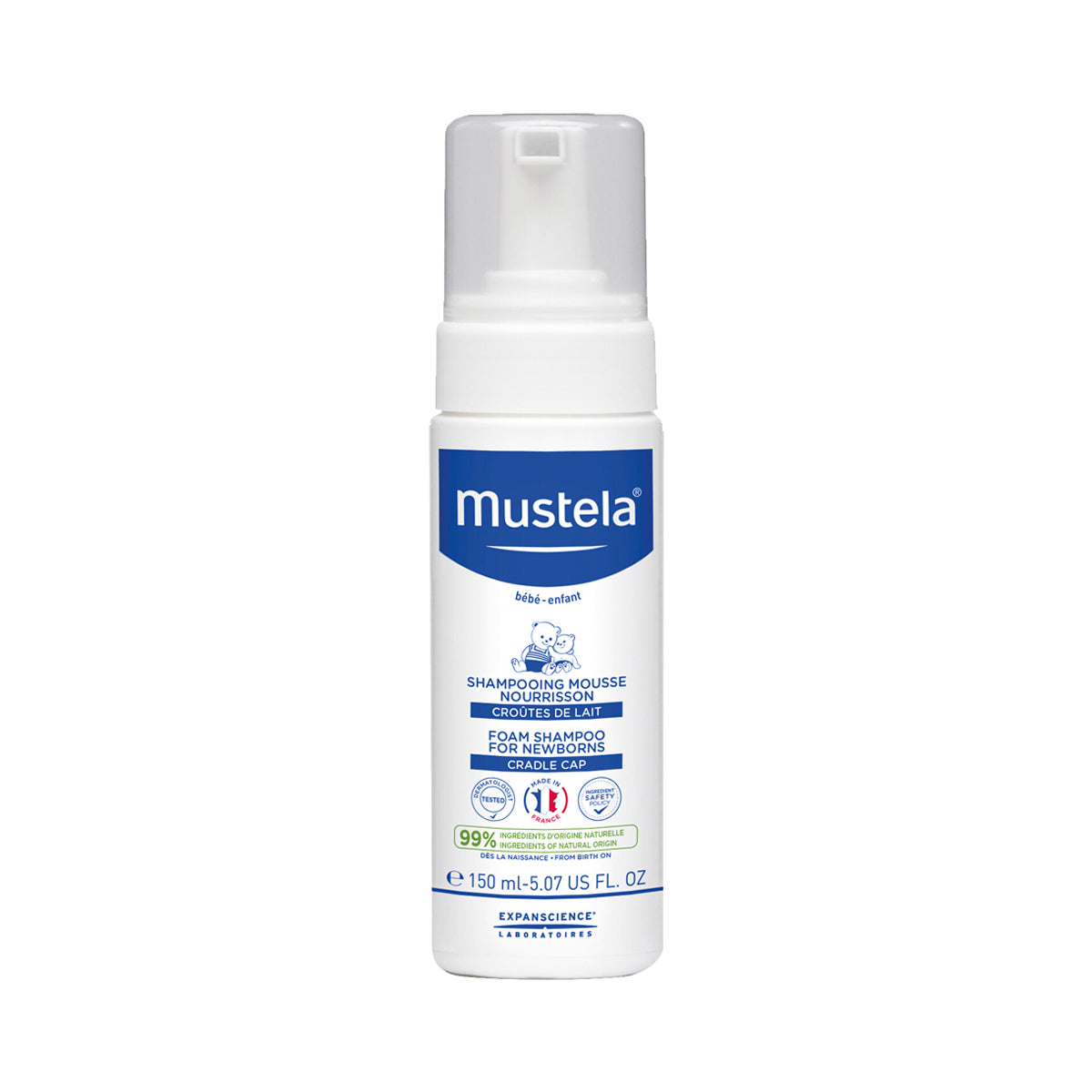 Mustela Foam Shampoo For Newborns Baby Kingdom Pte Ltd