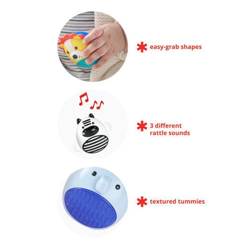 Skip Hop Jungle Beats Egg Shaker Set - 0