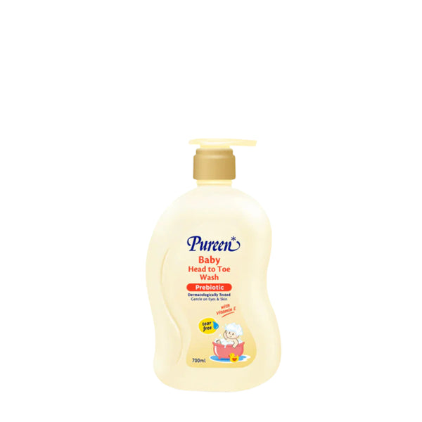 Pureen Baby Head To Toe Wash Prebiotic 700ml (Promo)