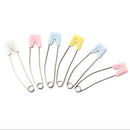 Tollyjoy Plastic Nappy Pins with Lock - Random Color-1