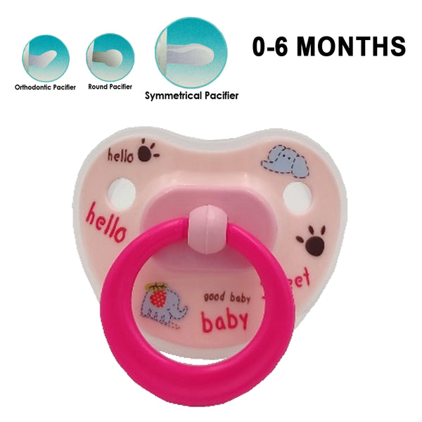 Tollyjoy Pacifier (Symmetrical / Round / Orthodontic) (0-6months)