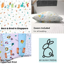My Bunny Friend Baby Comfort Bean Bag - Bunny Party-5