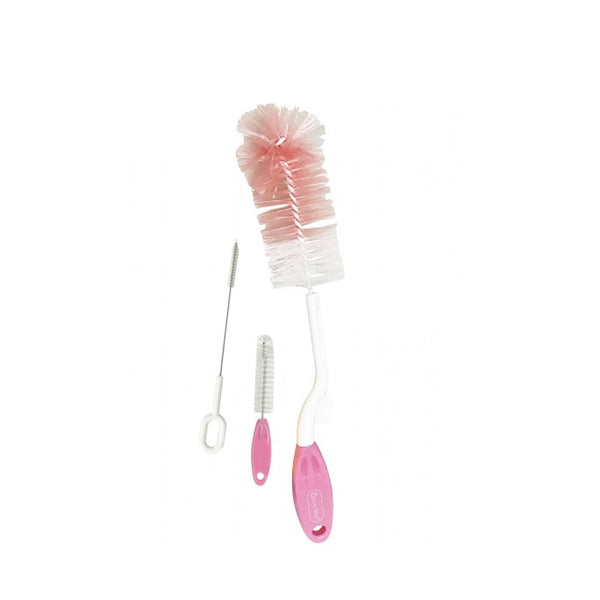 Lucky Baby Rotary™ Bristles Bottle & Nipple/Straw Brush