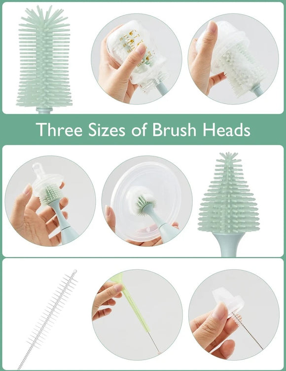 MOMCOZY PUSH-PRESS FOAMING BOTTLE BRUSH KIT