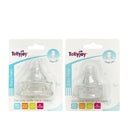 Tollyjoy Silicone Nipple-Cross Cut (2pcs)-1