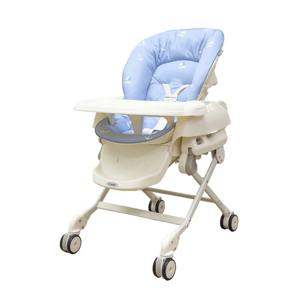 Combi Joy Multi Functional Swing High Chair - Blue Marine