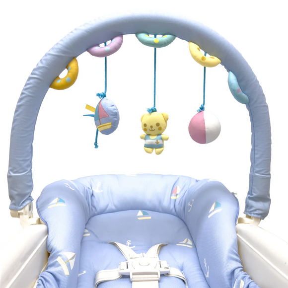 Combi Joy Multi Functional Swing High Chair - Blue Marine