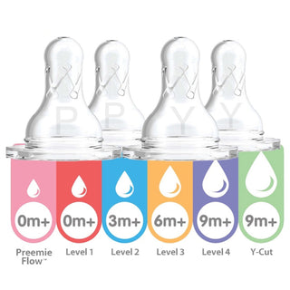 Dr Brown's Narrow-Neck Silicone Option Nipple - 2Pcs