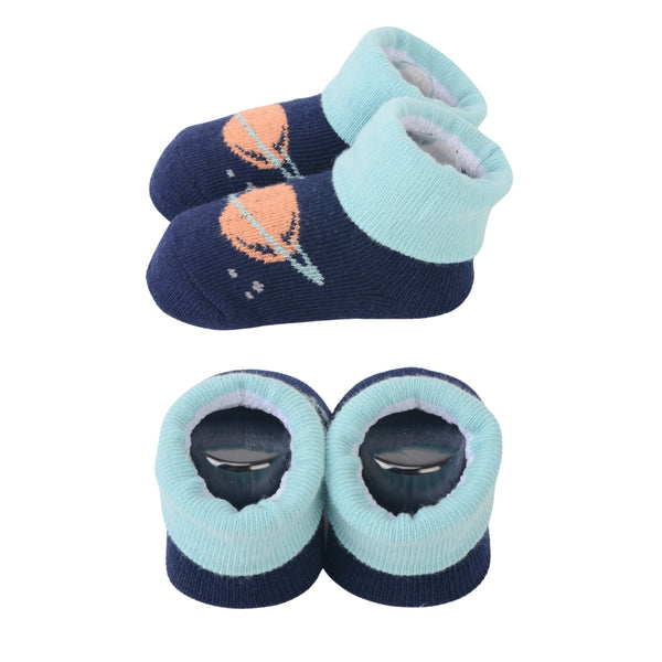 Hudson Baby 2pcs Knot Hat & 2 Pcs Socks Gift Set