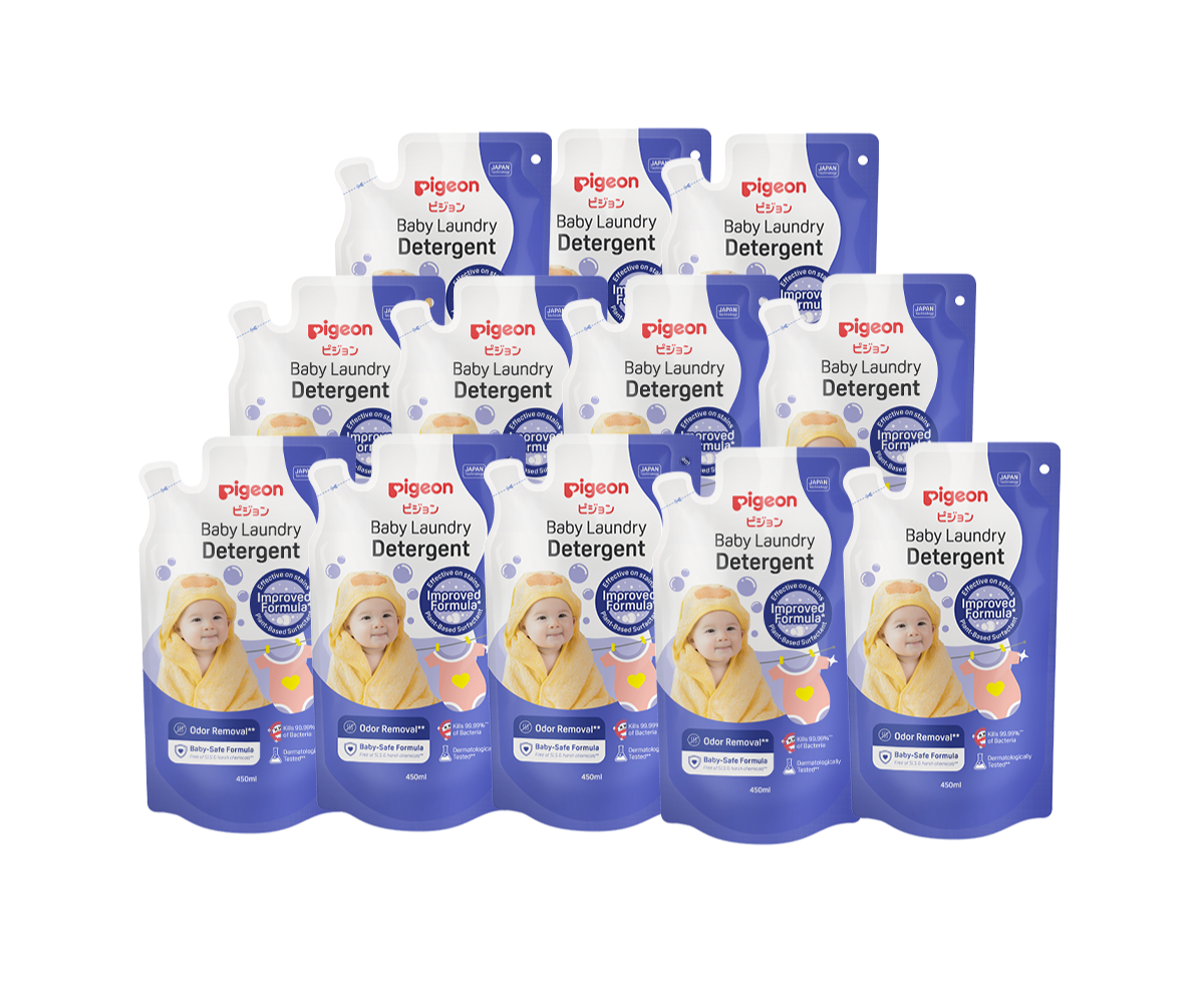 Pigeon Baby Eco-Friendly Laundry Detergent Refill Pack Collection 450ml