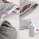 Hudson Baby 2pcs Knot Hat & 2 Pcs Socks Gift Set-4