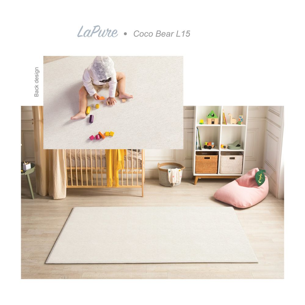 Parklon LaPure Bumper Playmat - Coco Bear (S12/M12/M15/L15/XL15)