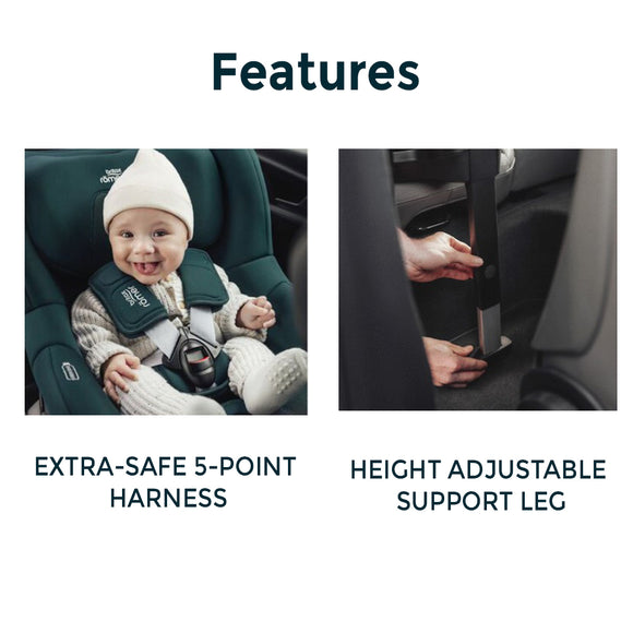 [ISOFIX]Britax Dualfix Pro 360° Car Seat/Infant Car Seat/Convertible Car Seat /Birth - 19kg