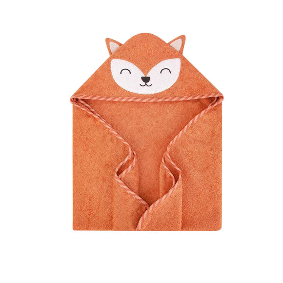 Hudson Baby 1pc Animal Hooded Towel (Woven Terry)