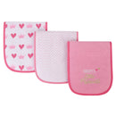 Hudson Baby 3pcs Knit Terry Polyfill Burp Cloth-6
