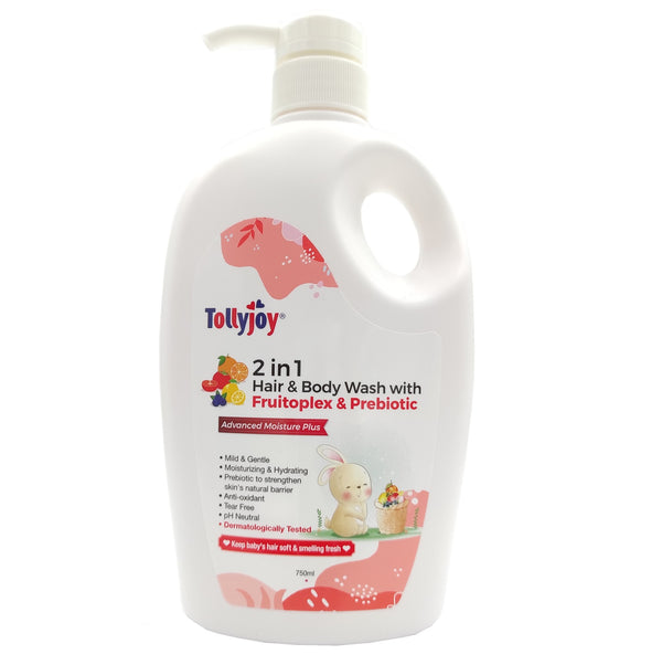 Tollyjoy 2in1 Hair and Baby Wash 750ml (Promo)